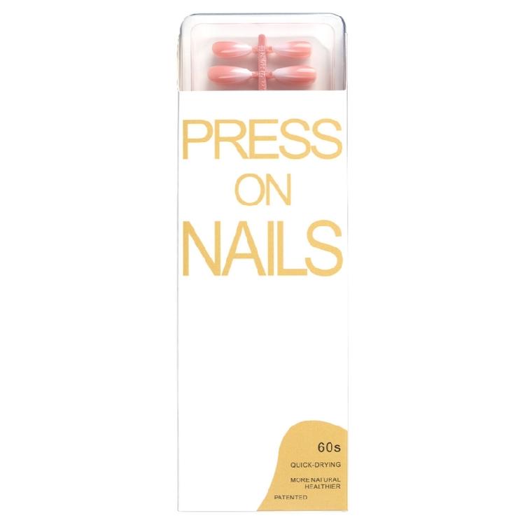 

120Pcs Omber Press on Nail Glossy Fake Nail Stick on Nail in 12 Sizes,French Nail Tips for DIY Nail Art Decorations