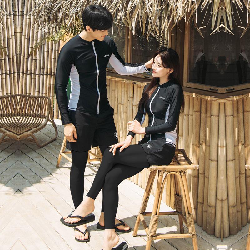 Quick-Dry Sunscreen Scuba Diving Suit - Men's & Women's Long Sleeve Snorkeling and Surfing Suit