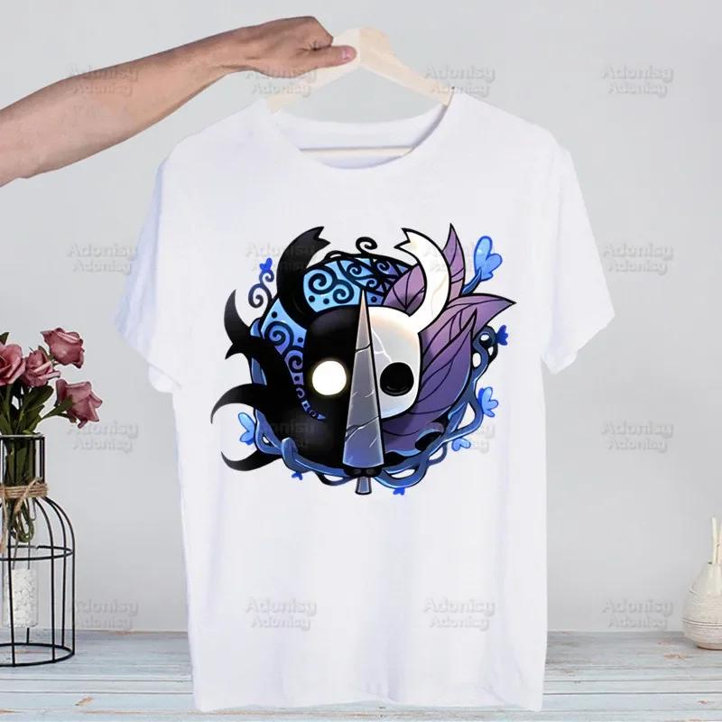 Hollow Knight Game Shirt Novelty  Vintage Crew Hollow Crew Team Neck  Unisex's T-Shirt Wo Unisex Top Tee Gift Streetwear Shirt