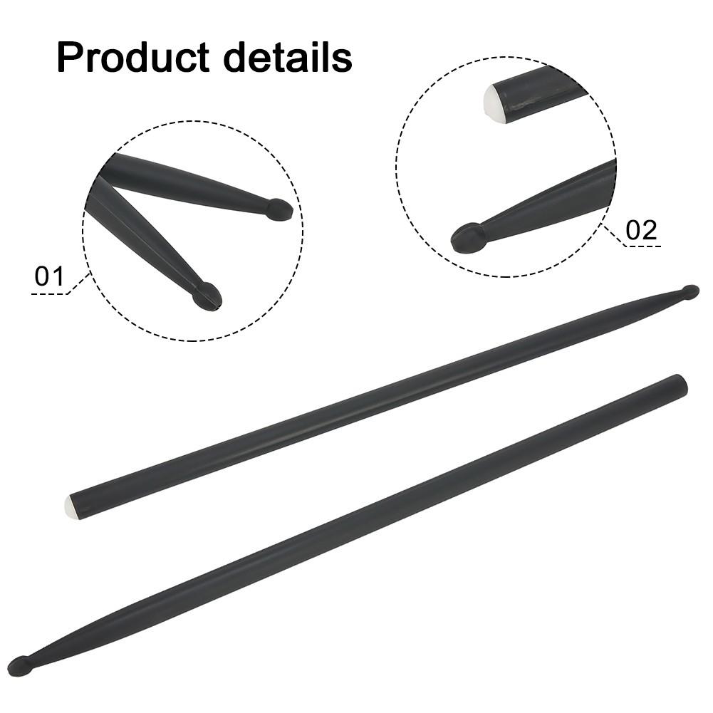 Mallets Drumsticks Beat The Drums 120g Black Carbon