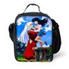 Inuyasha Warm Winter Child School Backpack with Lunch Bags ,Pencil Bags ,School Bags for Boys Girls Best Gift