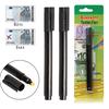 2pcs Banknotes Checkering Tools Portable Mini Currency Detector Pen Lightweight Banknotes Tester Pen Graffiti for US Dollar Bill