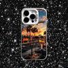 Travel Los Angeles California Phone Case For iPhone 16,15,14,13,12,11,Pro,XS,Max,Plus,Mini,SE White Candy Matte Shockproof Cover