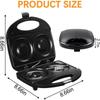 110V-220V Donut Machine 10cm Large Donut Maker Snack Snack Machine Kitchen Appliances Party Queuing Homemade Doughnut
