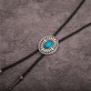 Country Embossed Bolo Tie Unisex Shirt Neck Tie Adult Rodeos Rope Tie Necklace