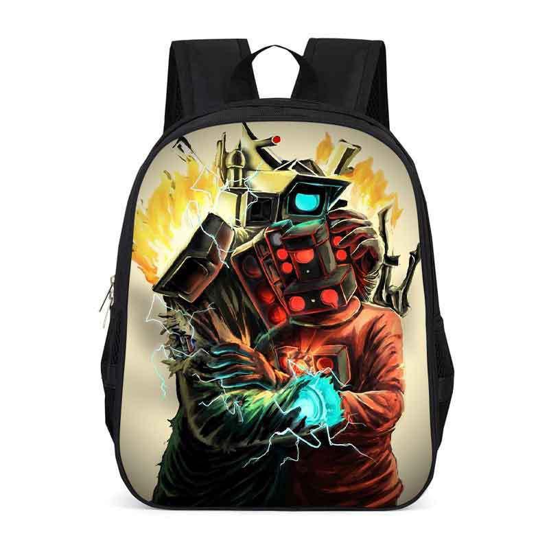 Schoolrugzak voor Kinderen Basisschoolleerlingen Grote Capaciteit Oxford Stof Tas Met Ergonomische Rugondersteuning Cartoon Print
