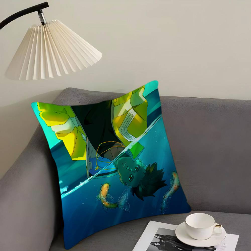 

Anime Cyberpunk Edgerunners Personalized Pillow Cover Kids Bedroom Wild Party Decor Pillowcase Kid Birthday Shower Gift 12x12Inch