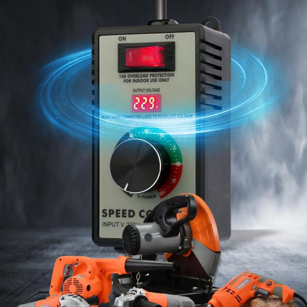 Speed Controller Efficient Power Control Speed Regulator Plastic Speed Controller Simple Installation for Angles Tool