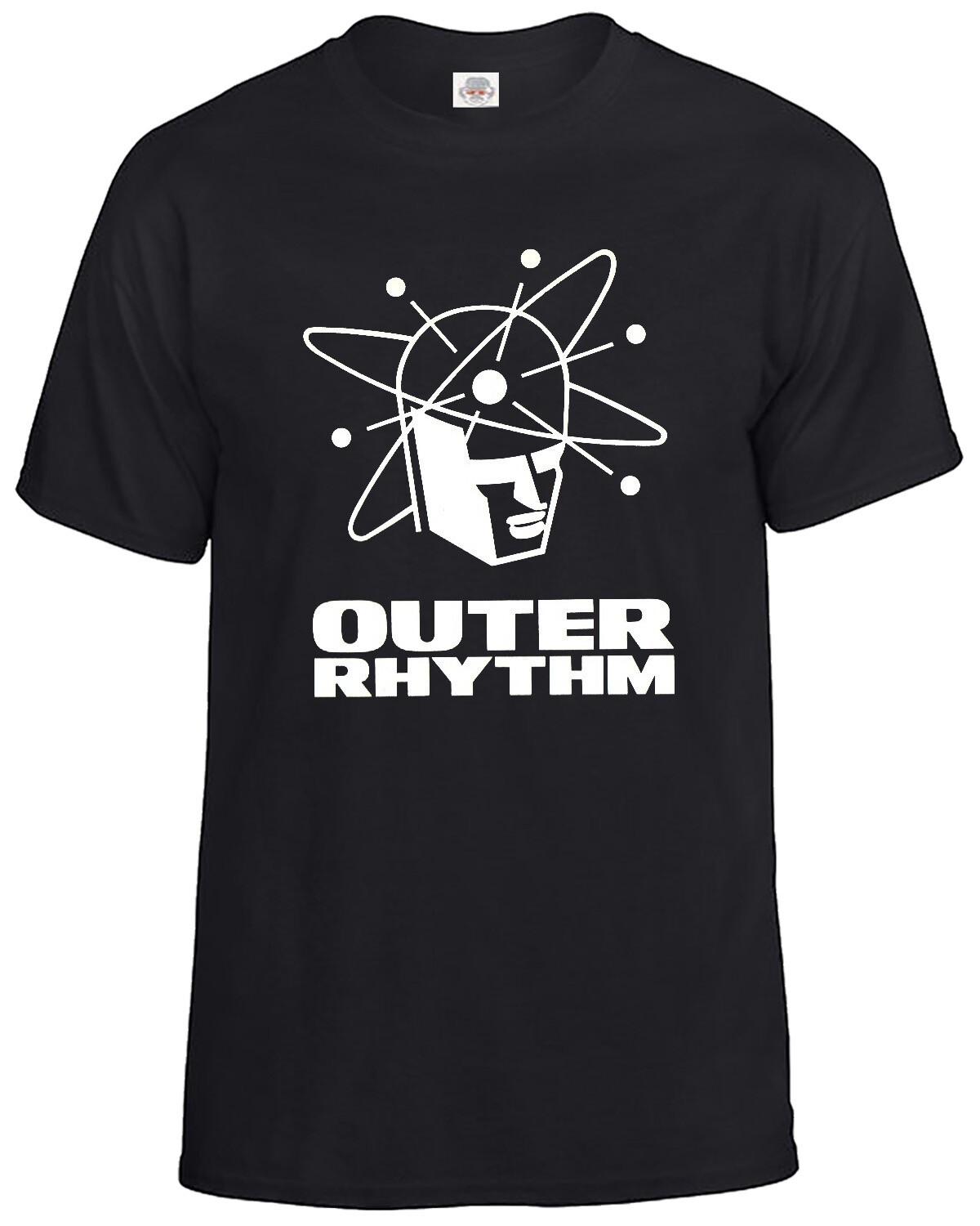 Outer Rhythm T-shirt DJ Song Dance Rave Techno Music House EDM Record Label Top S разноцветный
