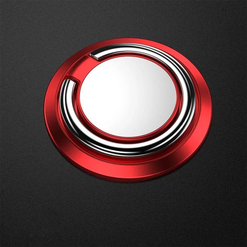 360 Degree Rotating Finger Ring Mobile Phone Holder For iPhone Samsung Huawei Redmi Universal Car Magnetic Mount Pad Metal Stand