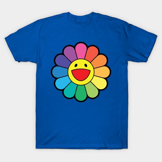 Cotton T-Shirt Takashi Murakami Flower 