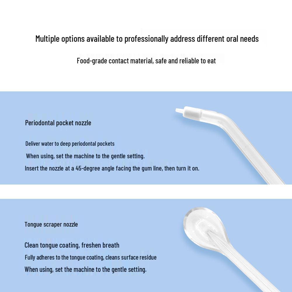 Universal Nozzle Accessories for Waterpik WF-02, WF-03, WP-100, WP-112