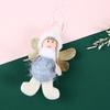 Weihnachtsengel-Puppe, hübscher Plüschhut, wiederverwendbar, Weihnachtsengel-Ornament, Weihnachtsparty-Mädchen-Ornament, Anhänger, Weihnachtsengel-Puppe