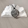 Vintage Viking Double Wolf Head Pendant Necklace Men's Jewelry Sweater Chain