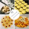 3Pcs Connection Ring Meat Grinder Accessories Stainless Steel Pastry Attachment  Biscuit Mold