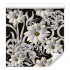Optical and Flower Wallpaper with 3D Effect for Living Room and Bedroom 50x1000