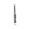 1/4 Hexagon Shank Screwdriver Bit Hexagon Head Knockout Head With Hole