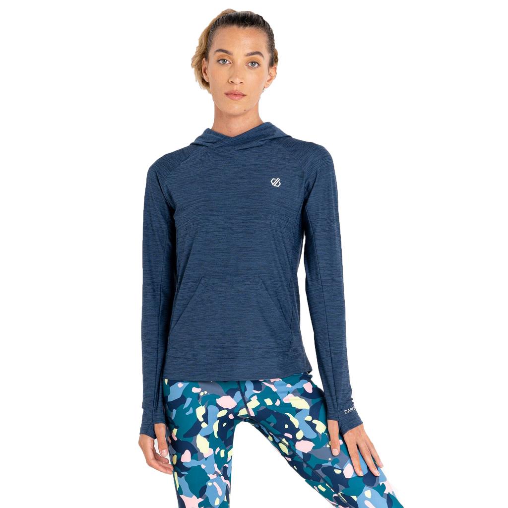 Felpa con cappuccio leggera da donna Laura Whitmore - Sprint City Marl