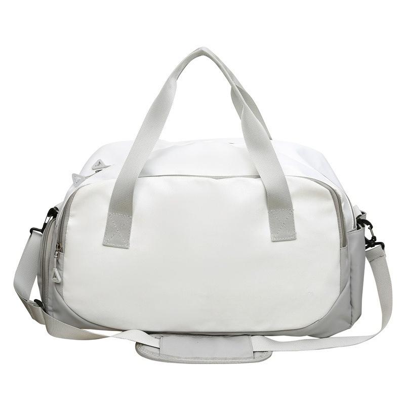 Large Capacity Fashionable Hand-heat Travel Bag Dry and Wet Separation Sports Gym Bag with Shoe Compartment Can Be Used To Pull Rod