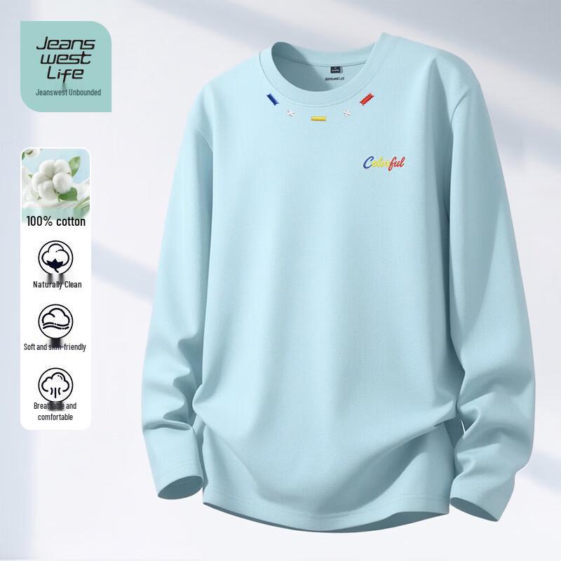 Jeanswest Life Youth Long Sleeve Cotton T-Shirt