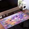 1PC Custom Name Unicorn Friendship Flowers Mouse pad, keyboard and mouse desk pad, for computer notebook  Birthday Gift For Any Room Or Office