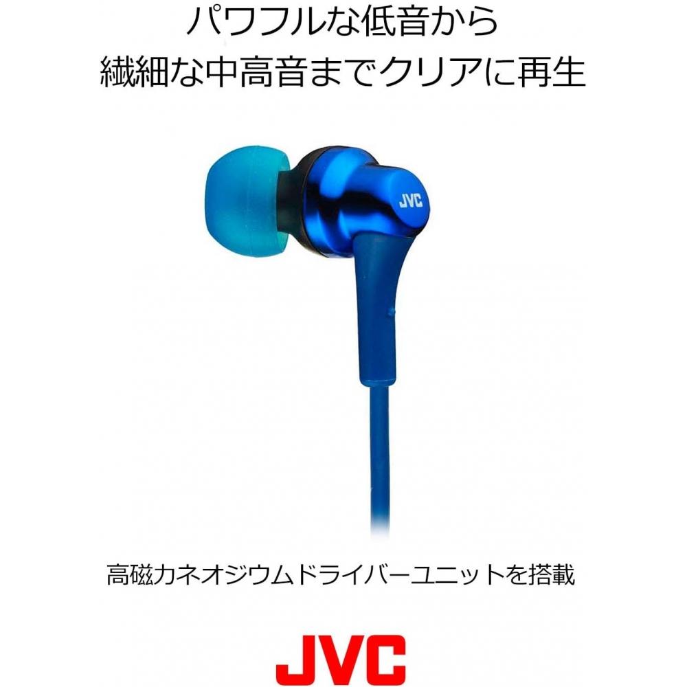 JVCKENWOOD Jvc Ha Fx26 Z Wired Canal Earphones Light Blue Light Blue