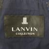 Made In Japan/LANVIN Double-Breasted Jacket/Men’s L/50/Charcoal Gray/Flap Pockets(USED)