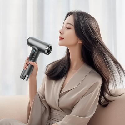 Sèche-cheveux sans fil pour dortoir Nouveau sèche-cheveux sans prise portable pour dortoir Recharge rapide USB Sèche-cheveux haute vitesse