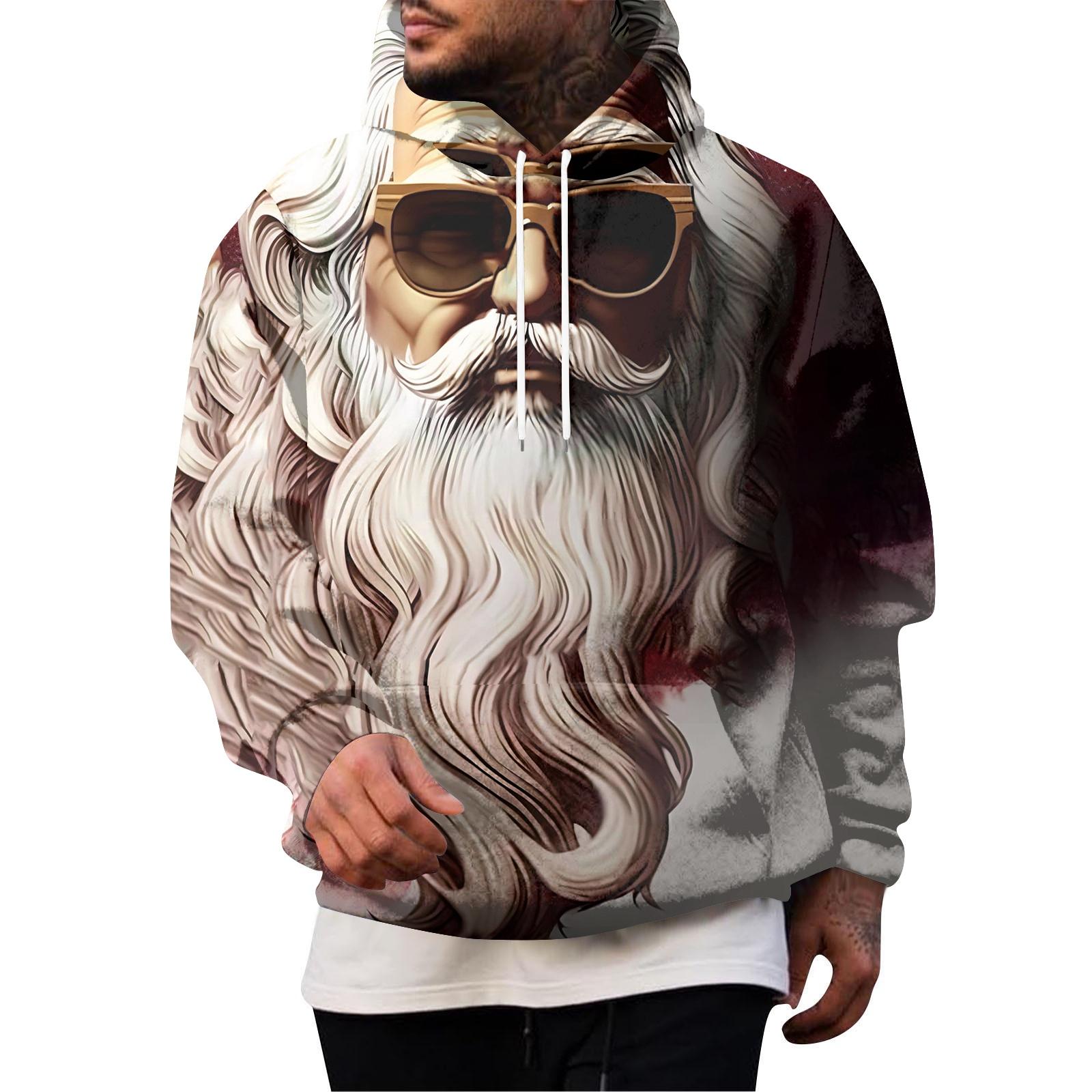 

Мужское худи с принтом на спине Модное худи Зимний топ Толстовки для мальчиков Мода L верблюд