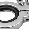 4PCS Centering O-Ring Vacuum Clamp Wing Nut Design Quick Clamp Flange  Industrial Equipment