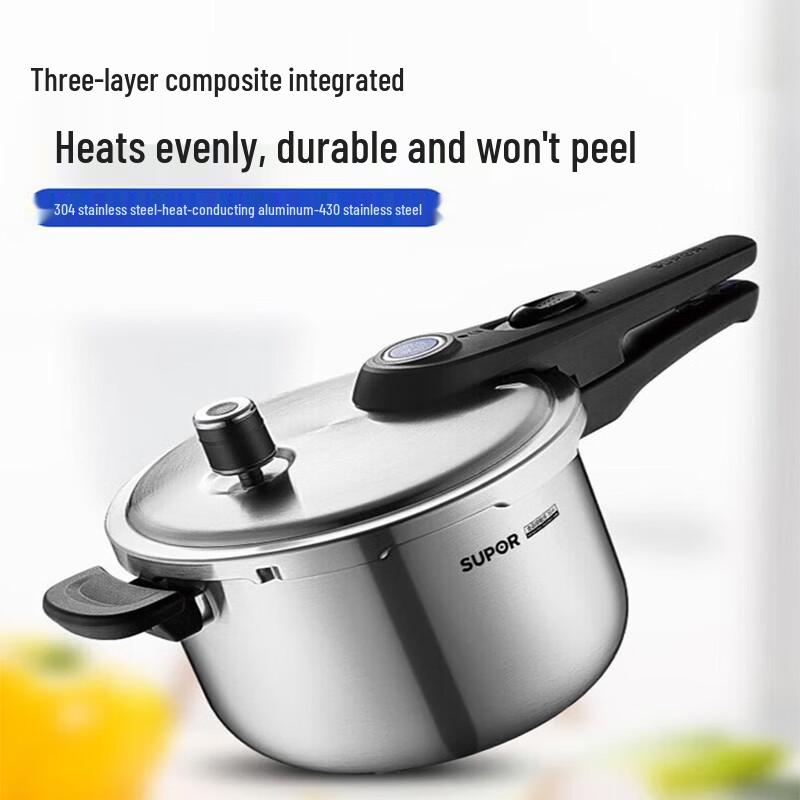 Supor 304 Stainless Steel Pressure Cooker