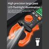 SK-218 Intelligent Clamp Multimeter for Current Up to 600A with Backlit Display and 26mm Large Jaw Opening