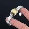 Mothers day Deal Natural Septarian 925 Sterling Silver Birthday Bangle Bracelet