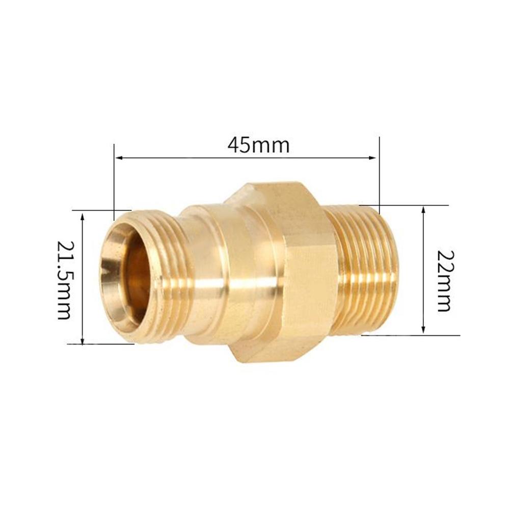 Copper Quick-Connect Hose Fittings For Karcher High-Pressure Cleaning Machine Conversion Quick Coupler Adapter Accessories