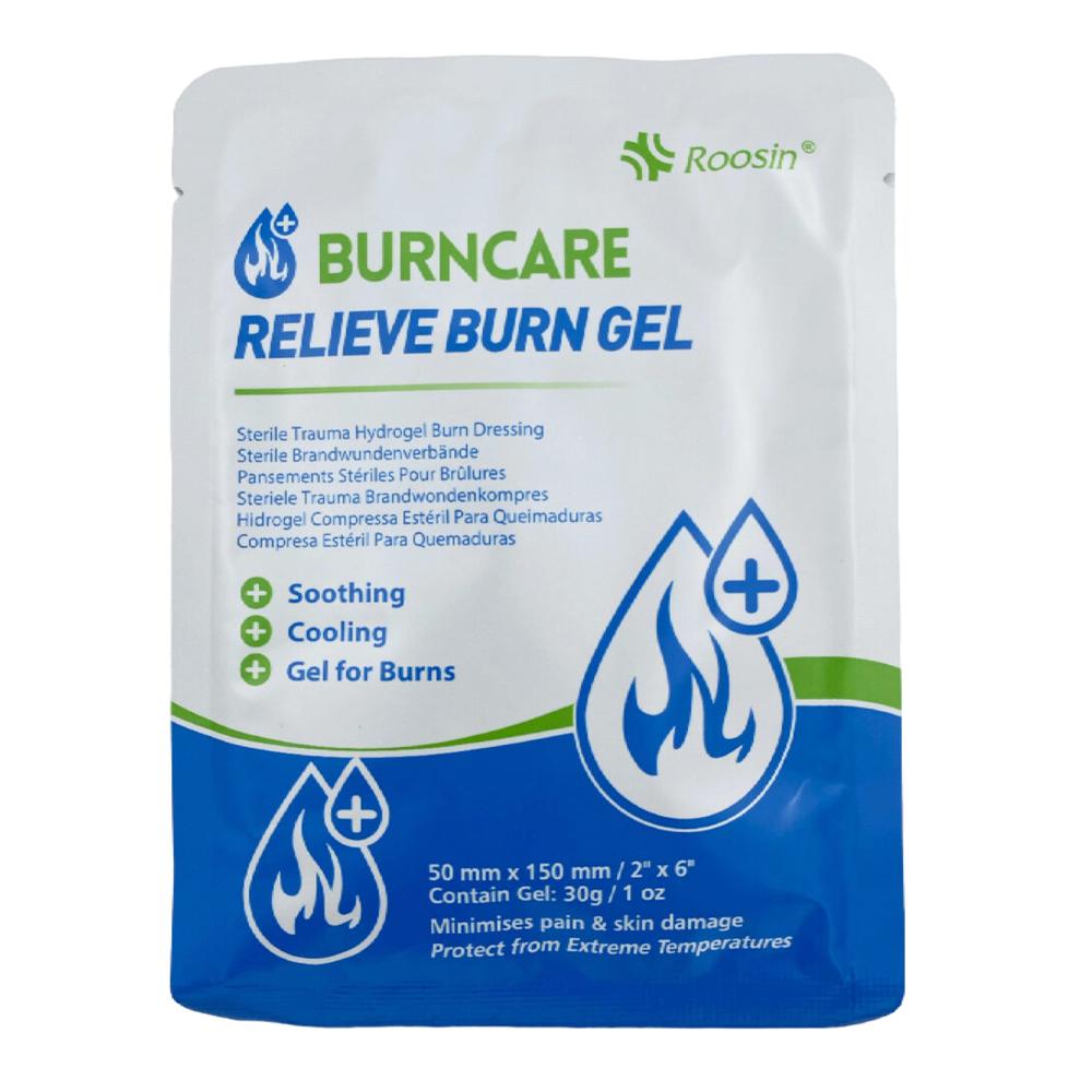 Burn Gel Sterile Hydrogel Dressing 5 x 15 Burncare - For Burns 1 Piece