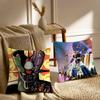M-Mazinger Z Cushion Cover Silky Short Plush With Invisible Zipper Dustproof Sofa Pillow Cover For Home Decor