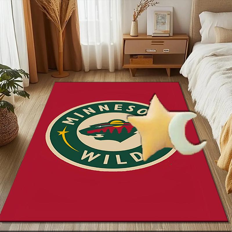 Winnipeg Hockey Team Floor Mat for Living Room, Game Rooms, Office, Bedroom, Office Floor Mat Playful Design, Christmas Fan Gifts