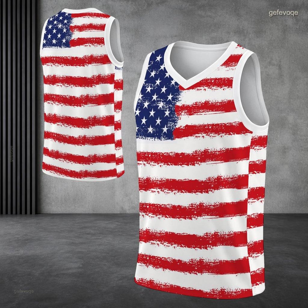 Men Plus Size V Neck Sleeveless Tank Top Black Gold White Butterfly Printed