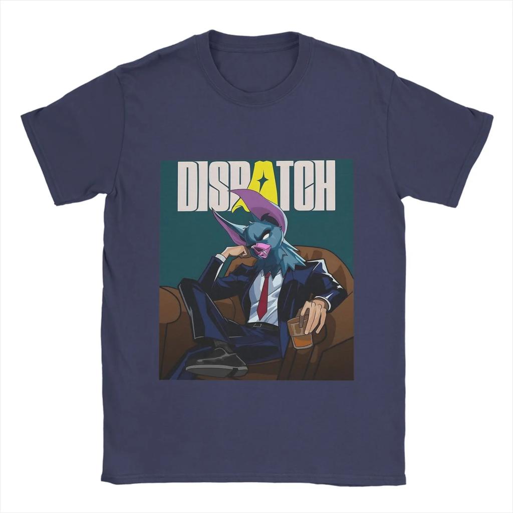 Dispatch Game Cotton T Shirt for Men Beach Funny T-Shirts O Neck Fashion Tee Shirt Big Size Cheap Tops