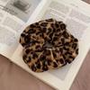 Leopard Print Scrunchies Hair Tie Hair Rope High Elasticity Elastic Hairs Band Ponytail Holder Elegant Women Hair Accessories