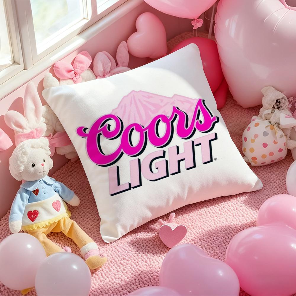 C-Coors Classic Cushion Cover Pattern Printed Pillowcase for Living Room Sofa Cushion Cover & Bedroom Decor