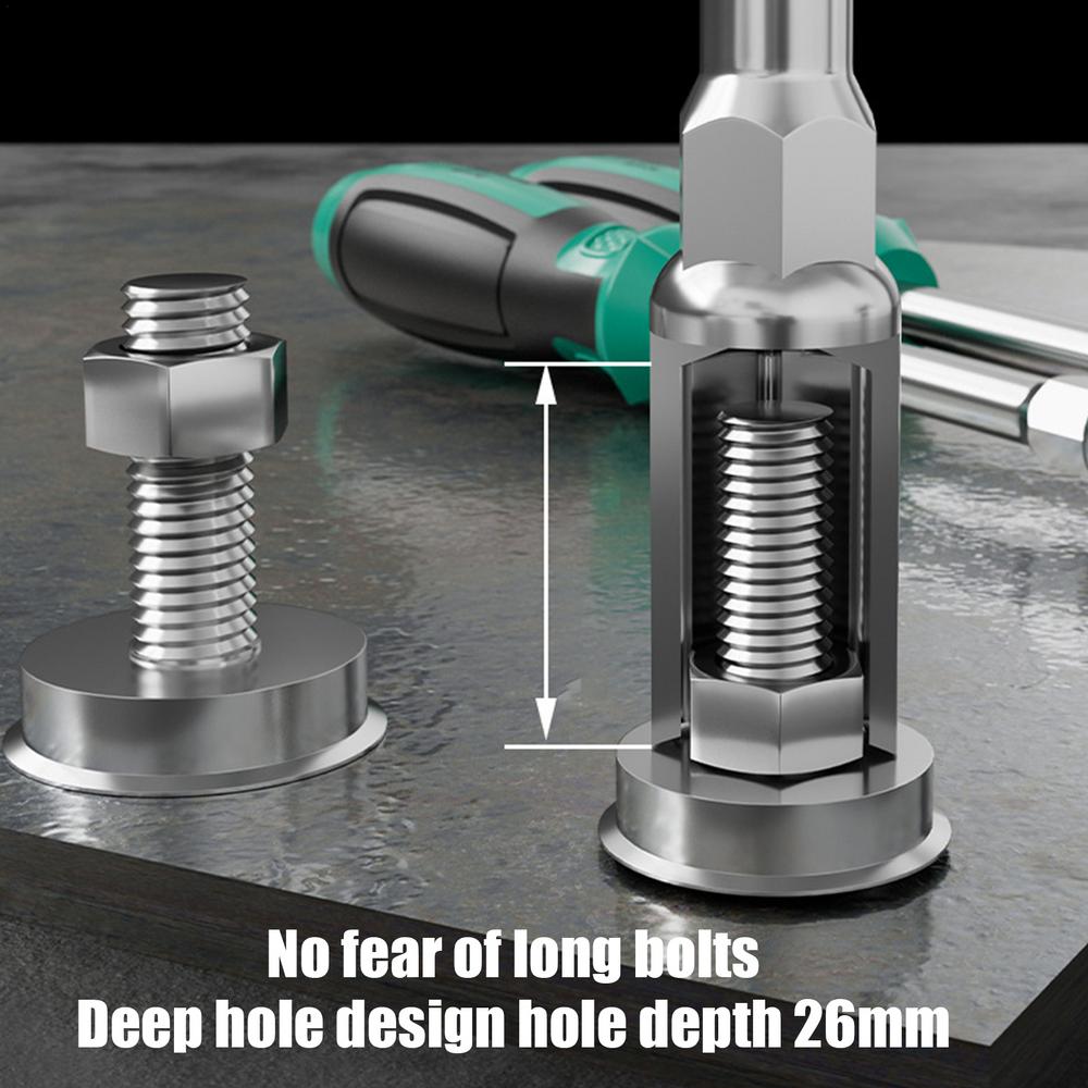 5-11mm Sechskantmuttern Schraubenschlüssel Steckschlüssel Schraubendreher Reparaturwerkzeugsatz Mit Komfortgriff