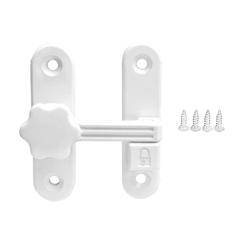Secure Zinc Alloy Door Lock Latches Easy Installation Designs Accessory for Interior Exterior Door Rustproof Use