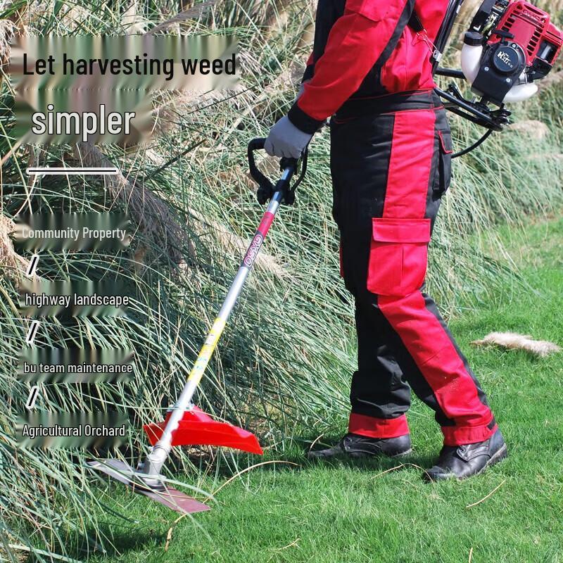 KAZZ GX50 4-Stroke Backpack Gasoline Brush Cutter CN plug (adapter included)