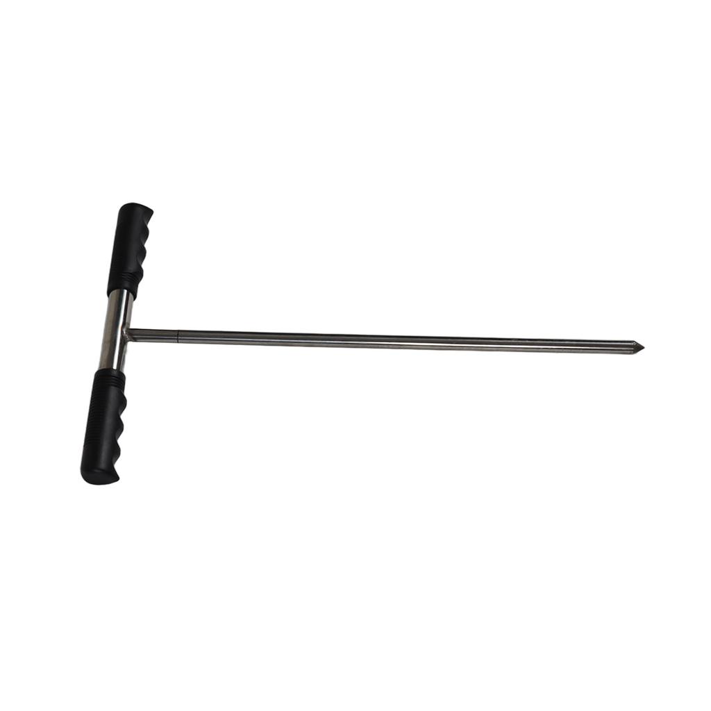 Soil Sample Probes with T Handle Adjustable Sharp Tip Stainless Steel Soil Sampler Tool for Plant Care Farm