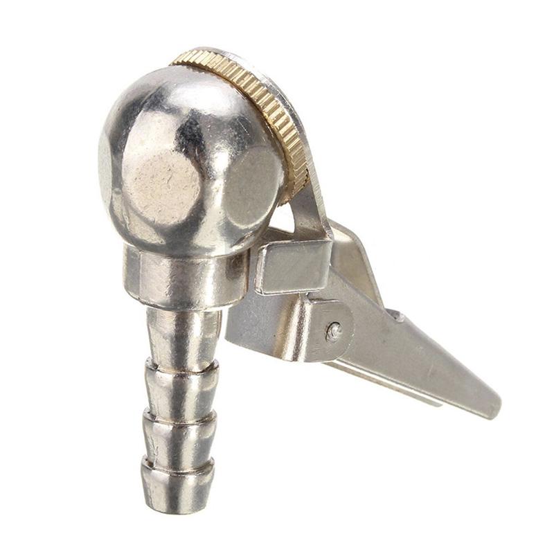 Clip-On Tire Air Chuck Inflator With Valve Stem For Car Tire Repair Tools