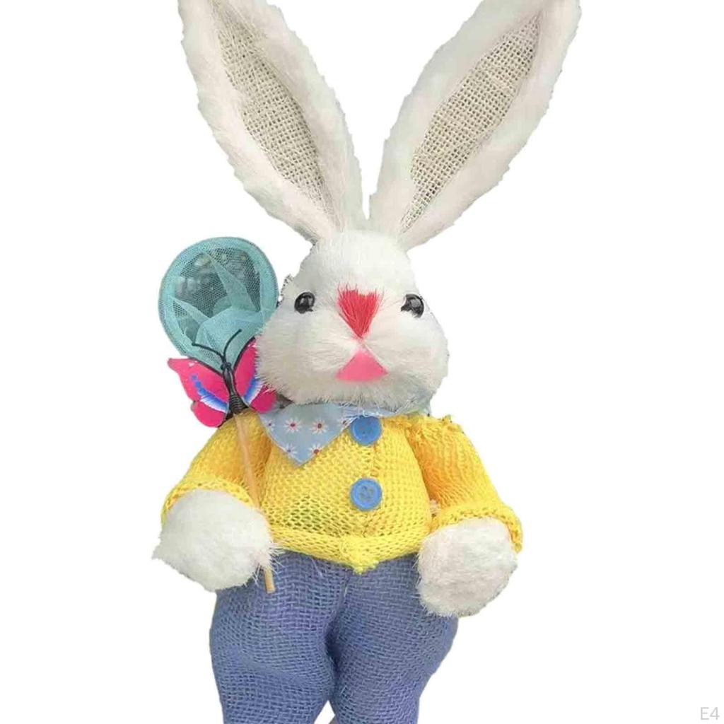 Easter Figurines Animal Crafts for Table Decoration