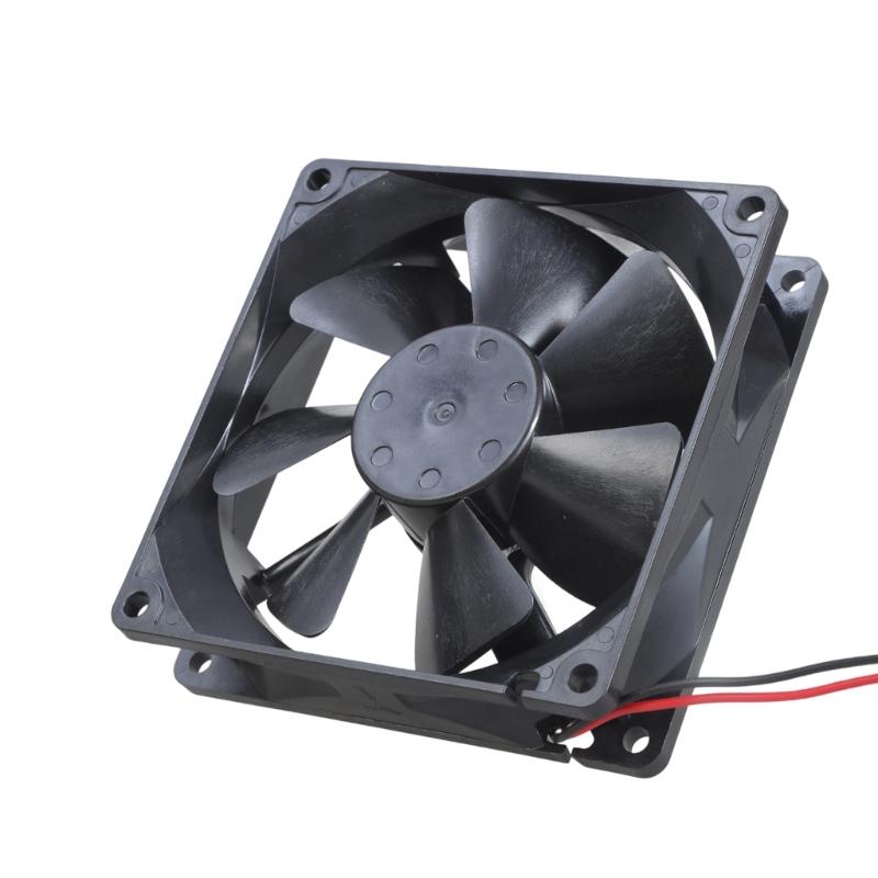 9025 High Airflow 24V Cooling Fan Twin Ball Bearings 90x90x25mm for Electronics Temperature Control in Small Space