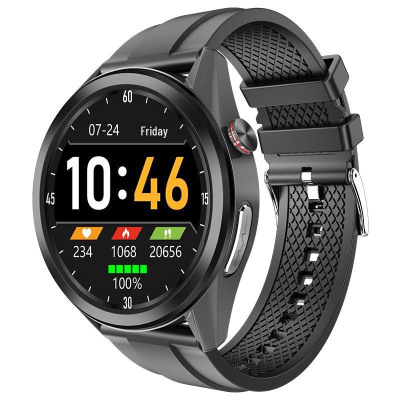 Smartwatch W10: Blood Pressure, Heart Rate, ECG, Blood Oxygen, Body Temperature, Sleep Tracking, Sports & Weather Features