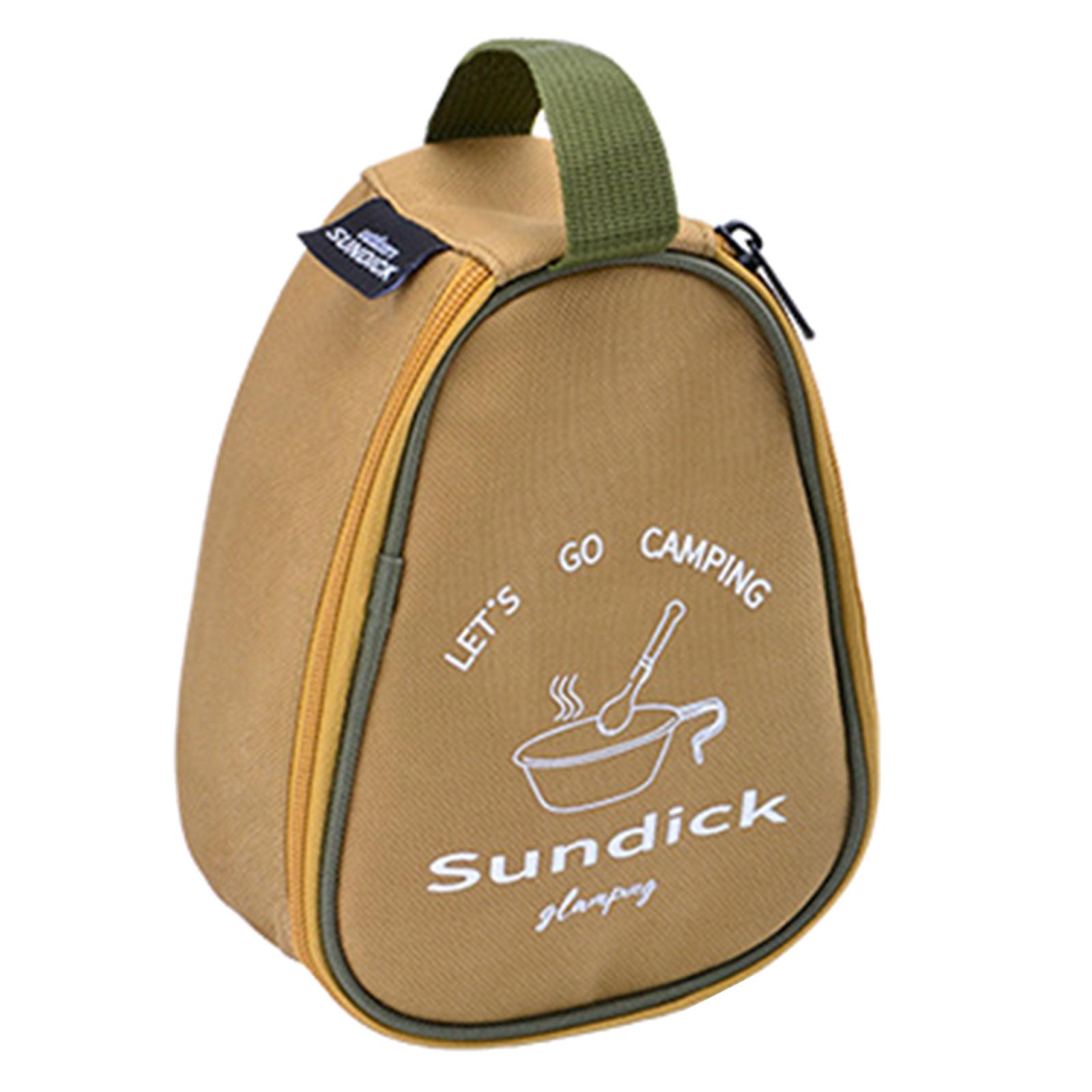 

Tableware Storage Portable Cup Travel Cutlery Storage Bag Organizer Utensil Storage Bag Camping Bowl Bag Picnic Bowl Bag хаки